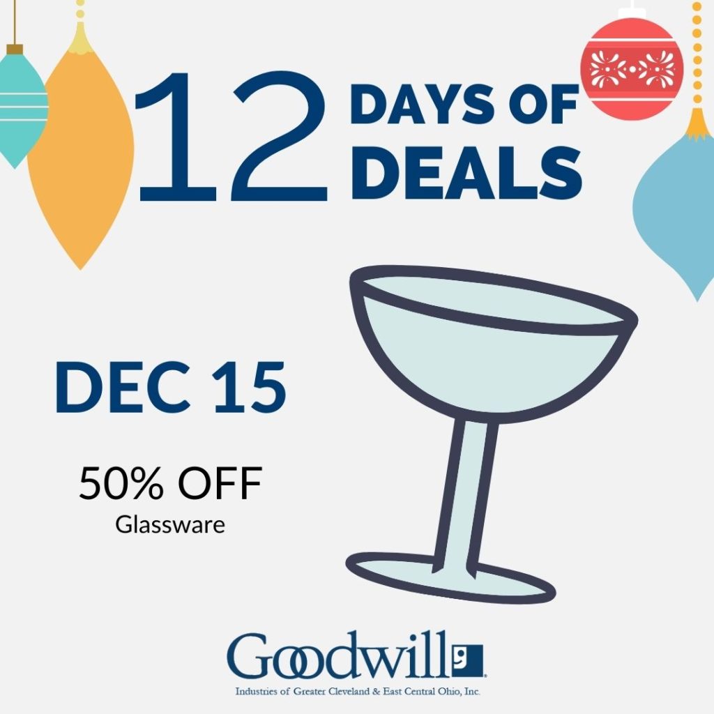12 Days of Deals - Glassware