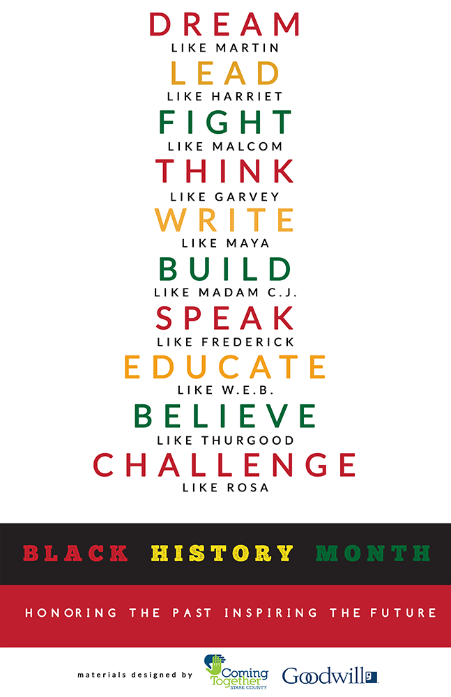 Black History Month poster
