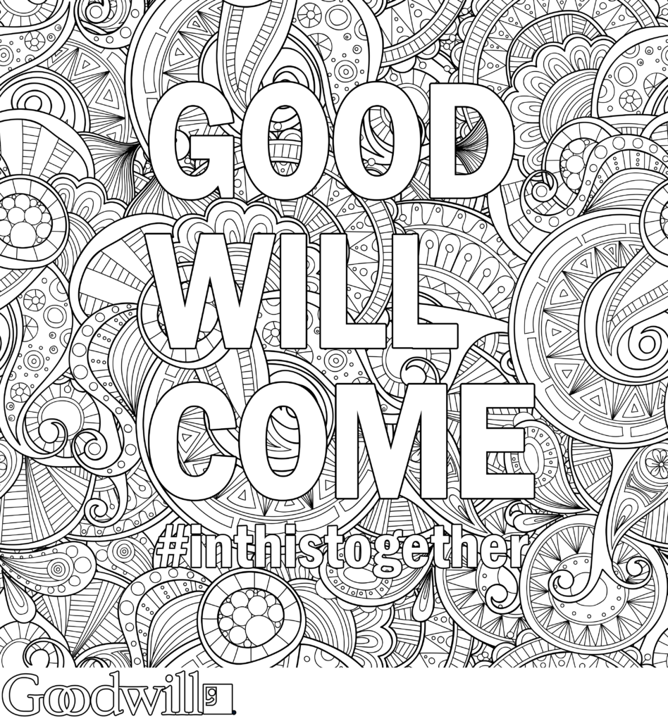 Good Will Come coloring page