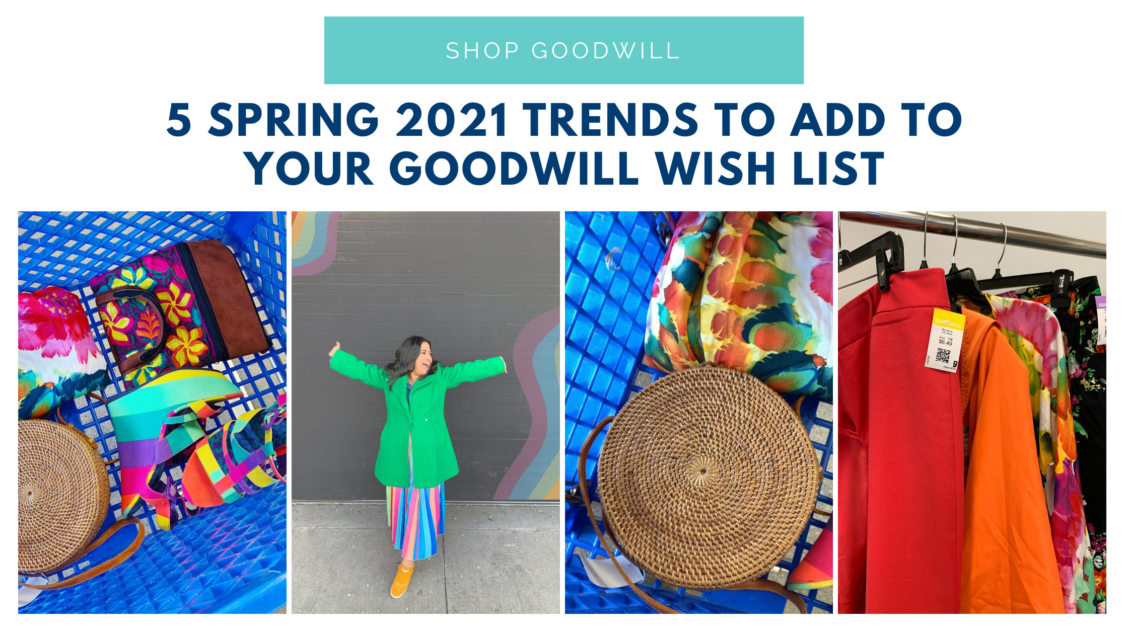 5 Spring 2021 Trends to Add to Your Goodwill Wish List