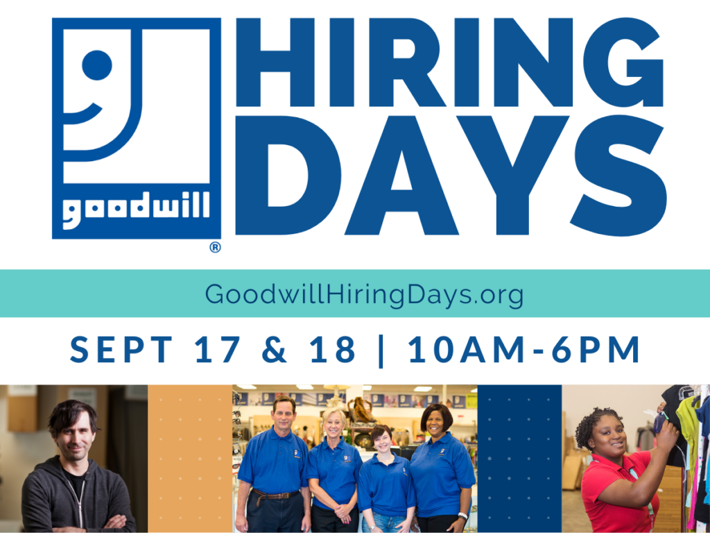 Goodwill Hiring Days