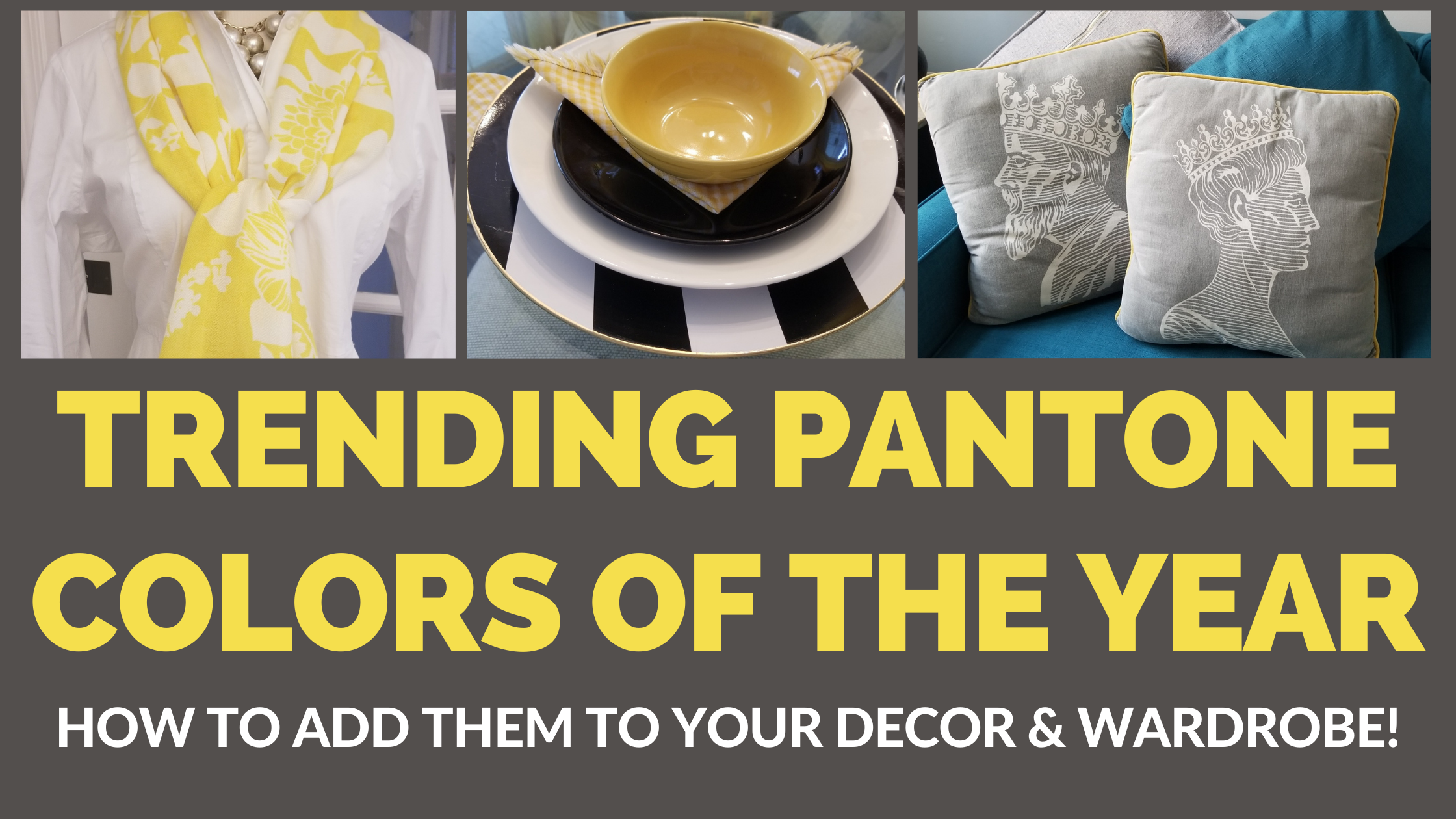 Trending Pantone Colors of the Year