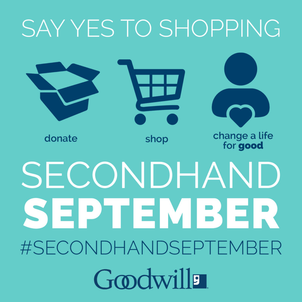 Say Yes to shopping Secondhand September